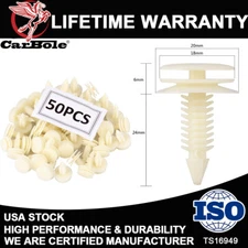 For GM Chevy Buick GMC 50X Door Trim Panel Retainer Car Fasteners Clips Push Pin