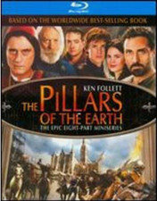 The Pillars of the Earth [3 Discs] [Blu-ray] Like New 