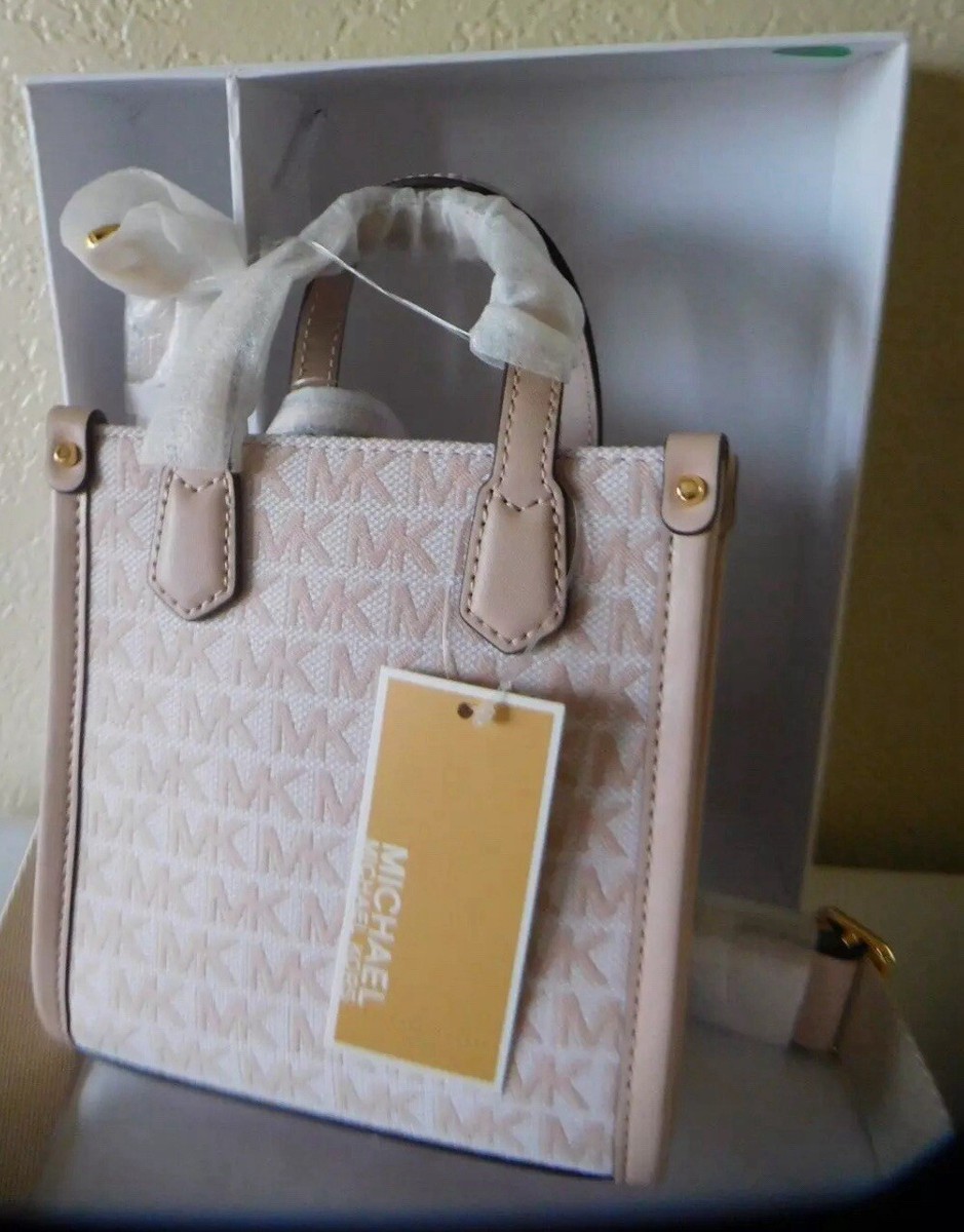 MICHAEL KORS メッセンジャーバッグ ホワイト/グリーン NS MICHAEL KORS メッセンジャーバッグ ホワイト/グリーン NS