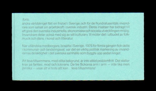 SWEDEN 1418a MNH Complete Booklet SCV $11.00 - Picture 3 of 3