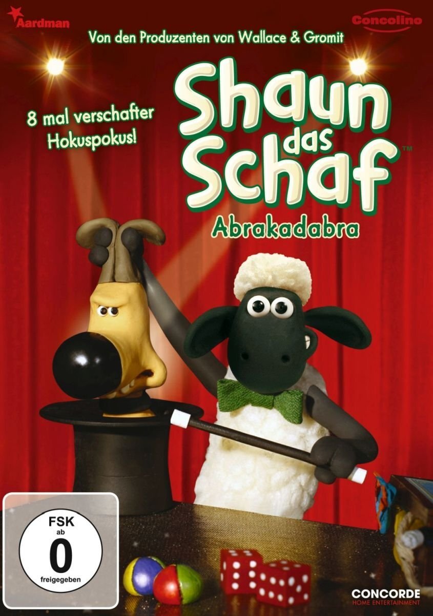 Shaun das Schaf 4 - Abrakadabra (DVD) John Sparkes Justin Fletcher Kate Harbour