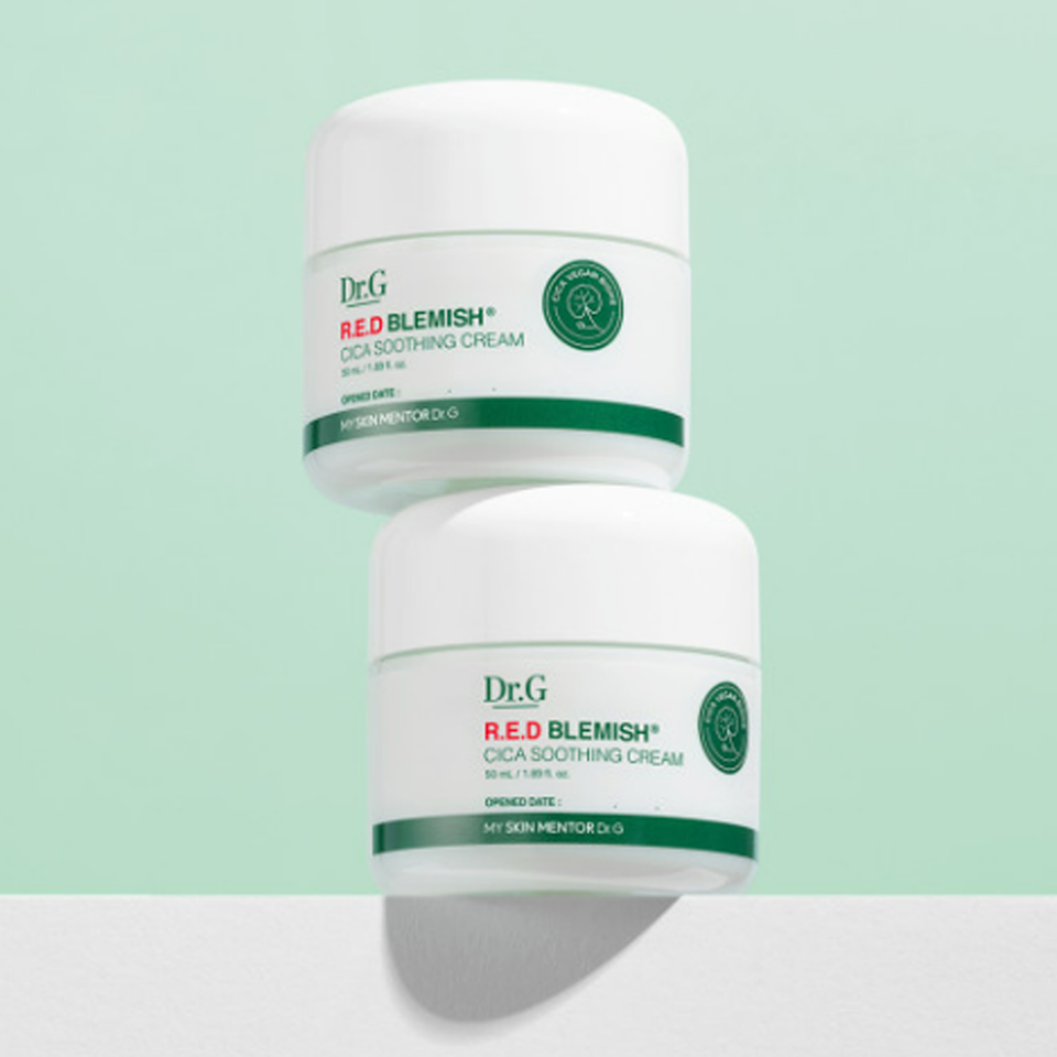 Dr.G R.E.D Blemish Cica Soothing Cream 50ml 2ea- Vegan Soothing ...