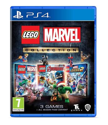 PS4 Spiel LEGO Marvel Collection mit  Marvel Avengers & Super Heroes 1+2 NEUWARE