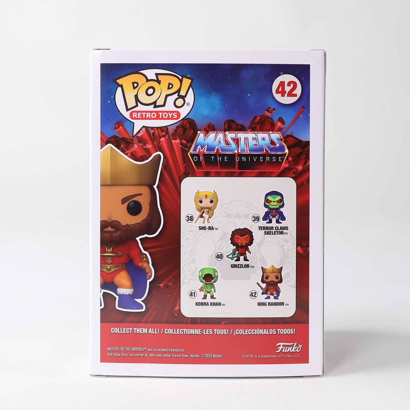 Funko Pop! Vinyl: Masters of the Universe - King Randor (Metallic) #42