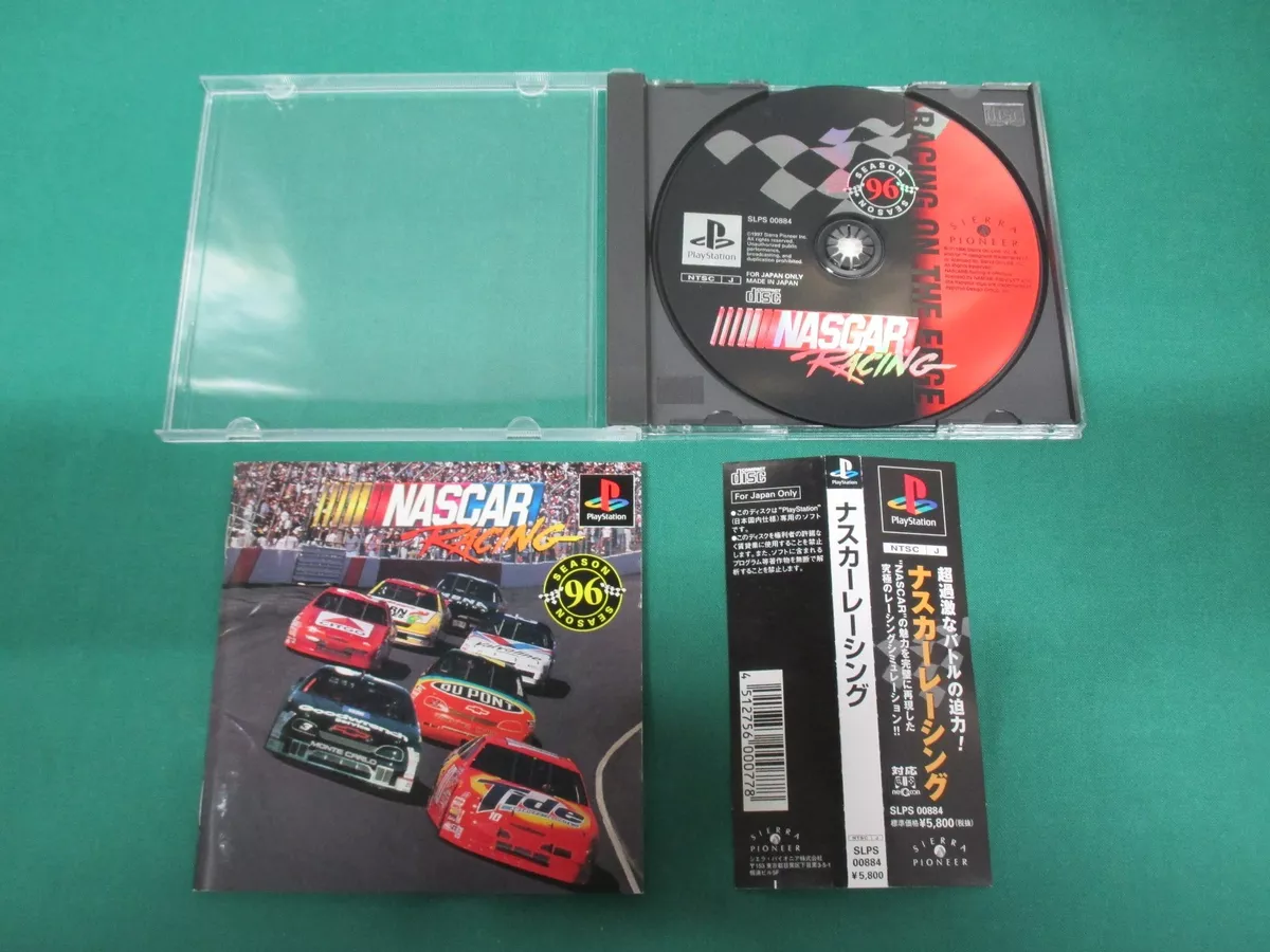 PlayStation NASCAR RACING PS1. JAPAN GAME. Work 18597 eBay