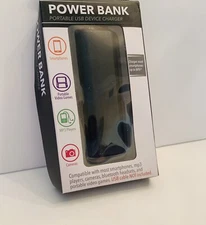 Portable Black USB Device Charger *Power Bank* Comes In Multiple Colors