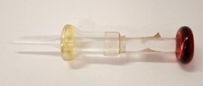 Wax Carving Tool w/Cap  Pick End - Amber