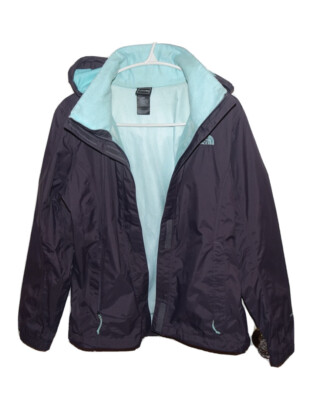 The North Face Hyvent Jacket Women’s Medium Puple/Mint RN# 61661