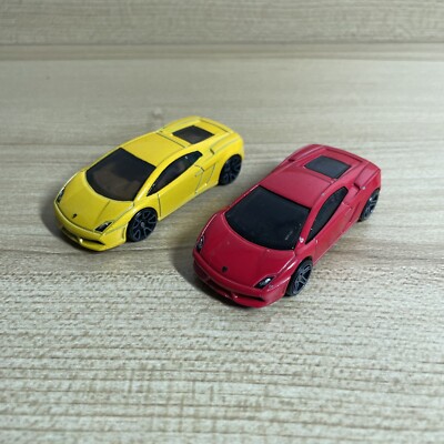 Hot Wheels Lamborghini Gallardo LP 560-4 Red And Yellow Multipack Exclusive
