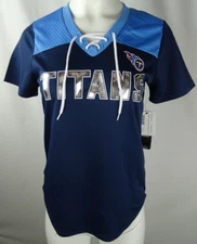 Tennessee Titans NFL G-III Women's Lace Up T-Shirt