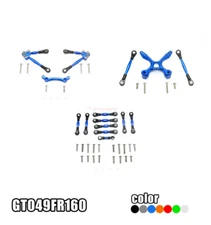 GPM TRAXXAS 4-TEC 2.0 Front+Rear Tie Rods With Stabilizer For C Hub /GT049FR160