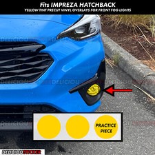 For 2024-2026 Subaru Impreza Yellow Fog Light Decals Overlay Tint Vinyl Front For 2024-2026 Subaru Impreza Yellow Fog Light Decals Overlay Tint Vinyl Front