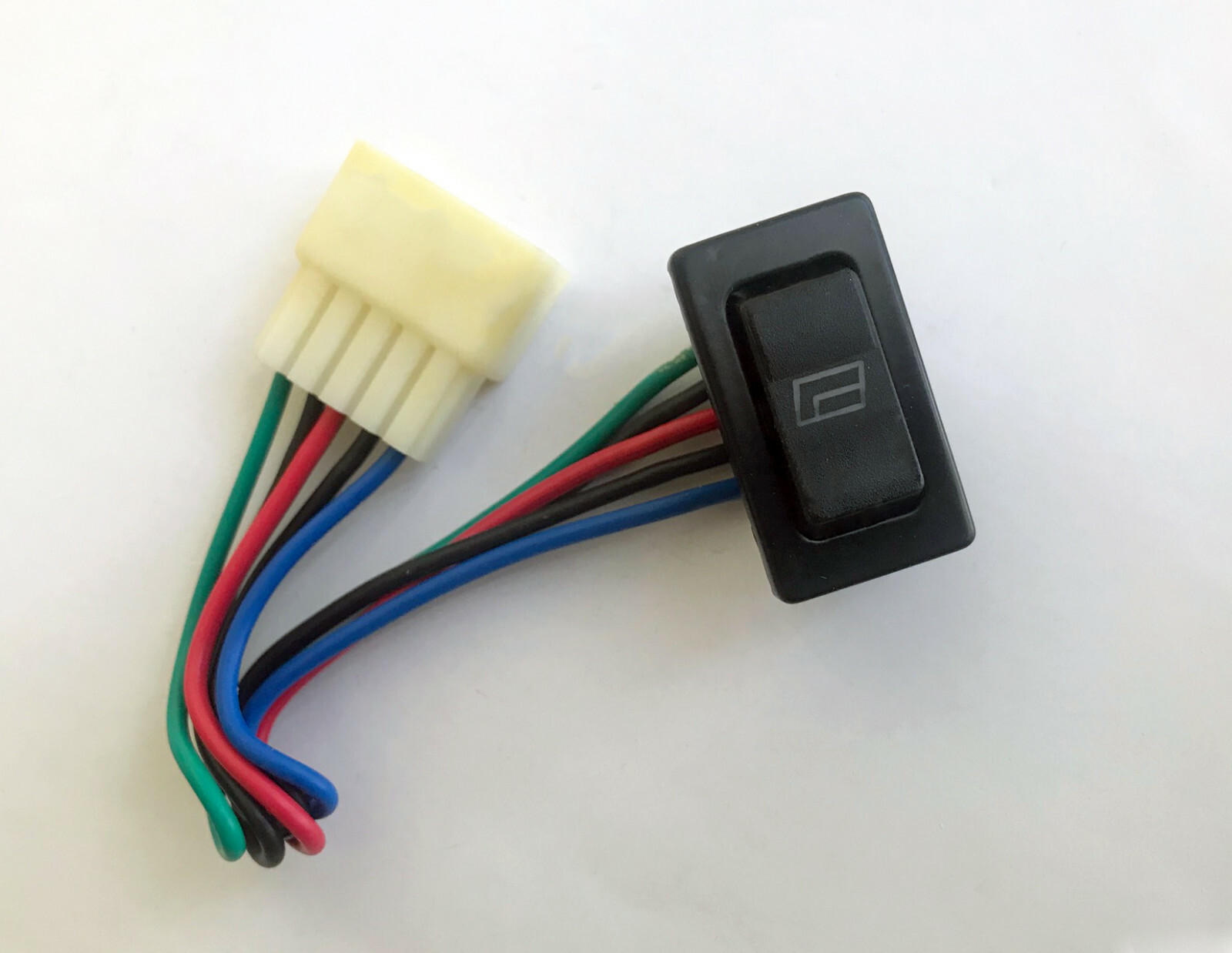 Power Window Switch 2-Pack Universal 5-Wire Power Door Lock Power Window Rocker Switch Rs 311 Black 326797 - Foto 2