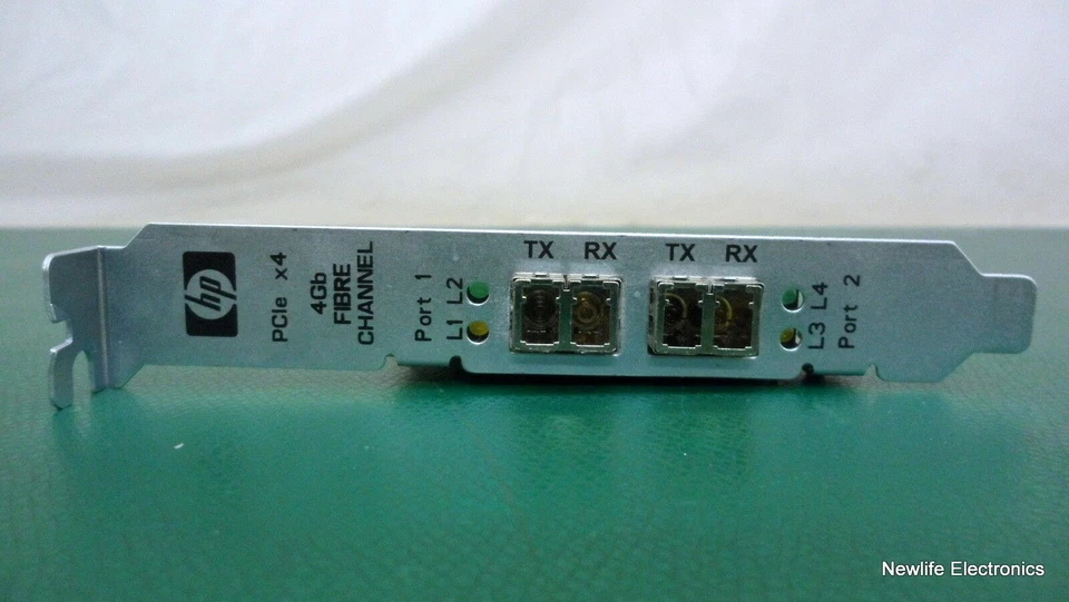 HP AD355-67001 PCI-e x4 Fiber Channel 4Gb Host Bus Adapter AD355-60001 AD355A - Image 4 of 4