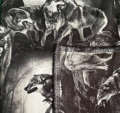 Heulender Wolf Bandana Stirnband Chemo Handgelenkband Stirnband Hals Twilight Moon