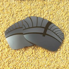 Polarized Lenses Replacement for-Oakley Double Edge OO9380 Sunglass-Solid Black