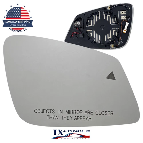 For 2020-2023 BMW 2 Series Grand Coupe F44 Passenger Side Mirror Glass with BSM