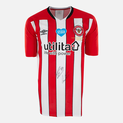 Toney Marcondes Signed Brentford Home Shirt 2021 Play-Off Final