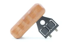 Camvate Wooden Handle for Right Grip Mount Support Used Good-Excellent