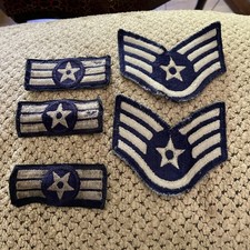 Vintage U S Air Force: Staff Sgt Patches 1948-1992