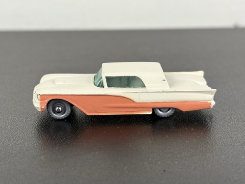 Matchbox No. 75A Ford Thunderbird - BRAND NEW - rare mid- blue base SPW - D box - Picture 2 of 16
