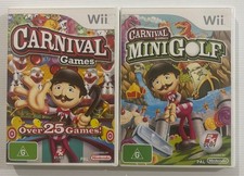 Carnival Games Nintendo Wii Bundle PAL Complete With Manuals Tested & Working