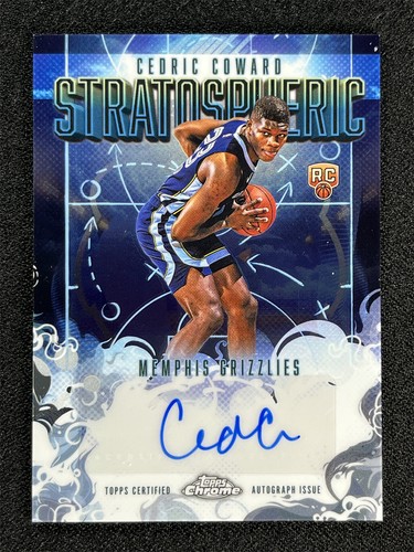 2025 Topps Signature Cedric Coward Base (RAW)
