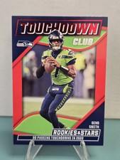 2023 Rookies & Stars Geno Silver Touchdown Club Red & Base #TD-4 Seahawks