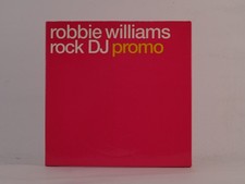 ROBBIE WILLIAMS ROCK DJ (E54) 1 Track Promo CD Single including Card Sleeve CHRY