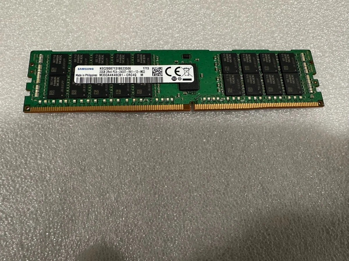 PC4-19200 (DDR4-2400) Bus Speed Server RAM 32 GB Capacity per