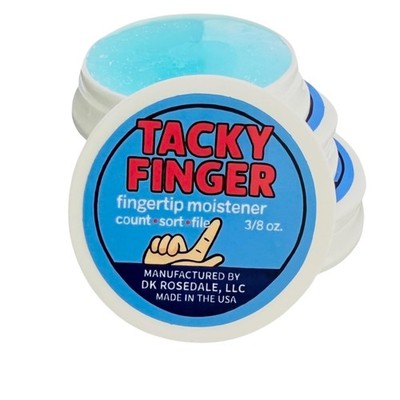 Fingertip Moistener Pack of 3   OdorFree, NonToxic Gel for Counting, Sorting ...