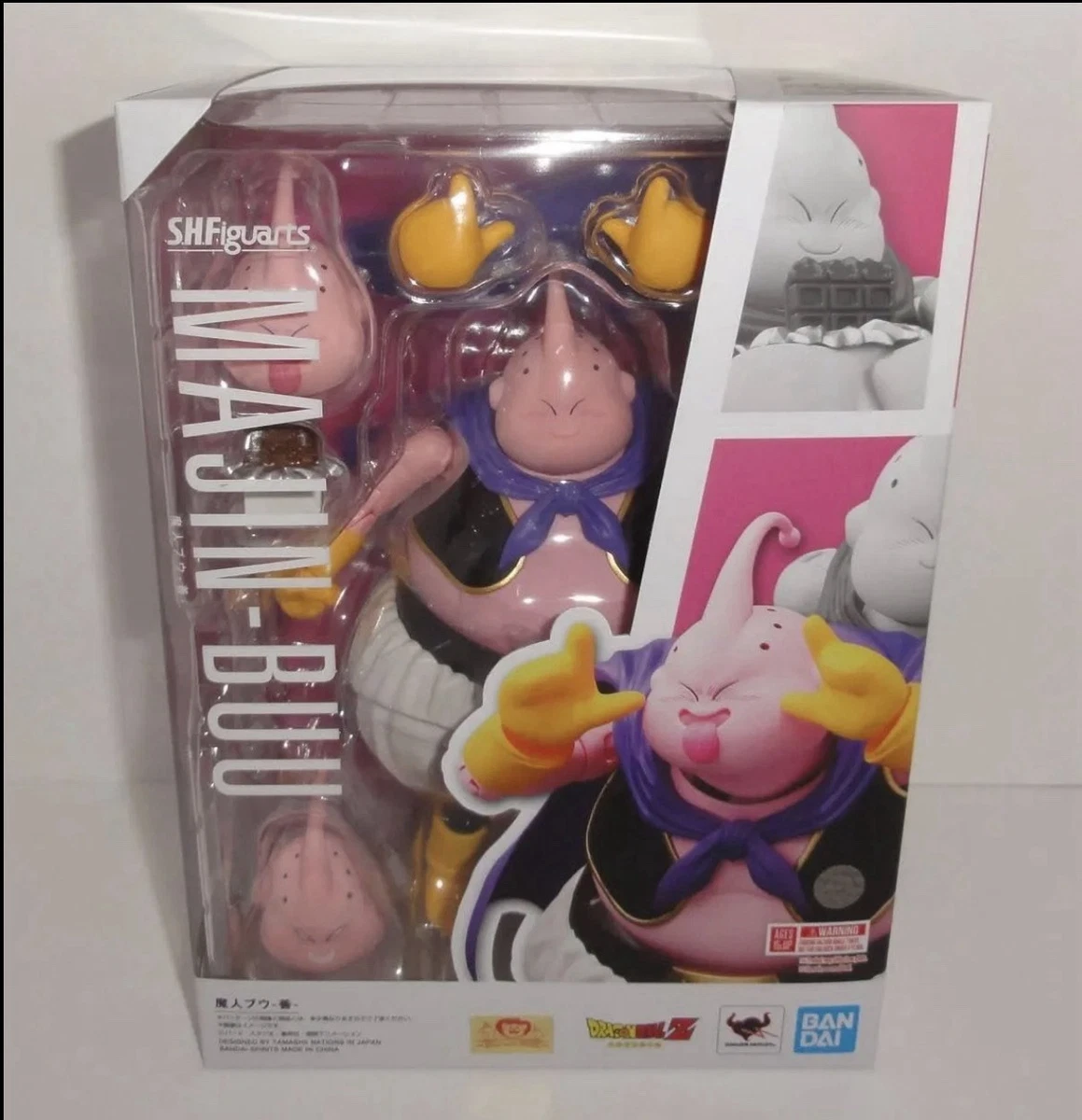 Figurine Dragon Ball Z Evil Buu figure BS STA Toys rare DBZ gris Majin