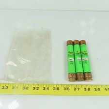 Bussmann Fuseton FRS-R-50 Energy Efficient 50A Time Delay Fuses 600VAC Lot Of 3