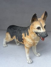 Vintage male GERMAN SHEPHERD Porcelain Dog Figure Andrea by Sadek Made in Japan