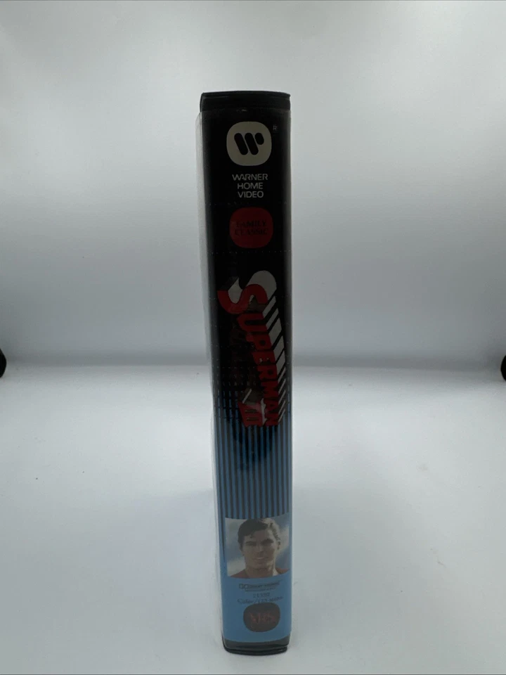 Vintage 1983 Superman III (3) VHS Rare Clamshell Warner Home Vd By Richard Pryor Foto 2 de 4