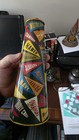 Vintage 1950's College Pennant Tin Megaphone With YALE , Stanford, Alabama,... — photo 4
