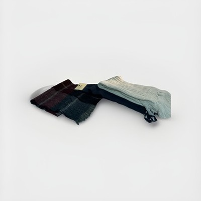 SET OF 3 KNIOTTED SCARVES