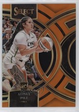 2024 Select WNBA Premier Level Orange Prizm /125 Alissa Pili #170 Rookie RC 0s2