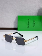 BOTTEGA VENETA Sunglasses Rectangle Metal -Model: BV2347S -Size: 57-14-150