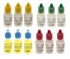12 Bottles Gold Testing Kit 10k 14k 18k 22k Solution Acids Test Authenticity