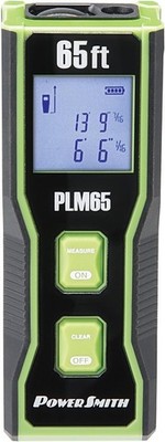 PowerSmith PLM65 65' Laser Measure