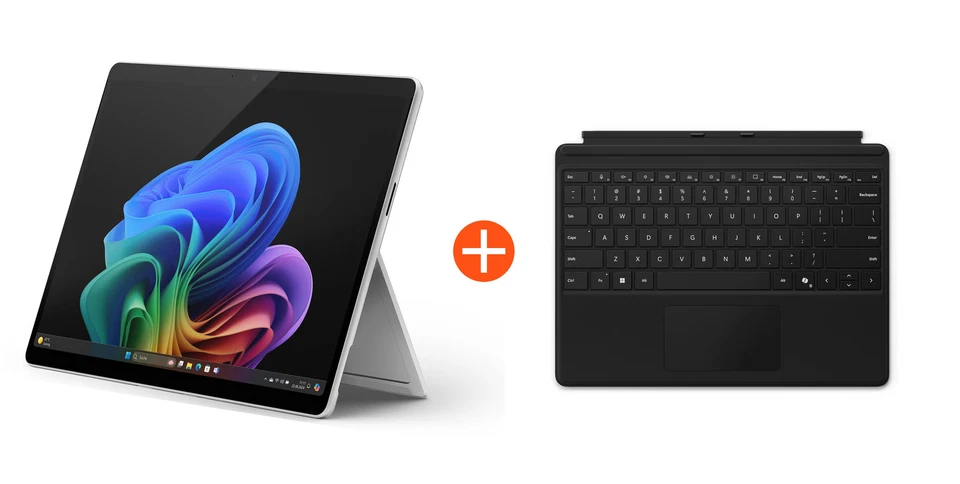 Microsoft Surface Pro (11. Edition) Copilot+ PC 13" 2in1 Platin Snapdragon® X...