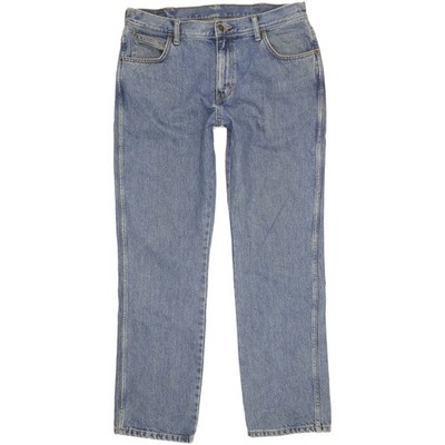 Wrangler Durable Quality  Herren Blau Straight Regular  Jeans W36 L32 (109819)