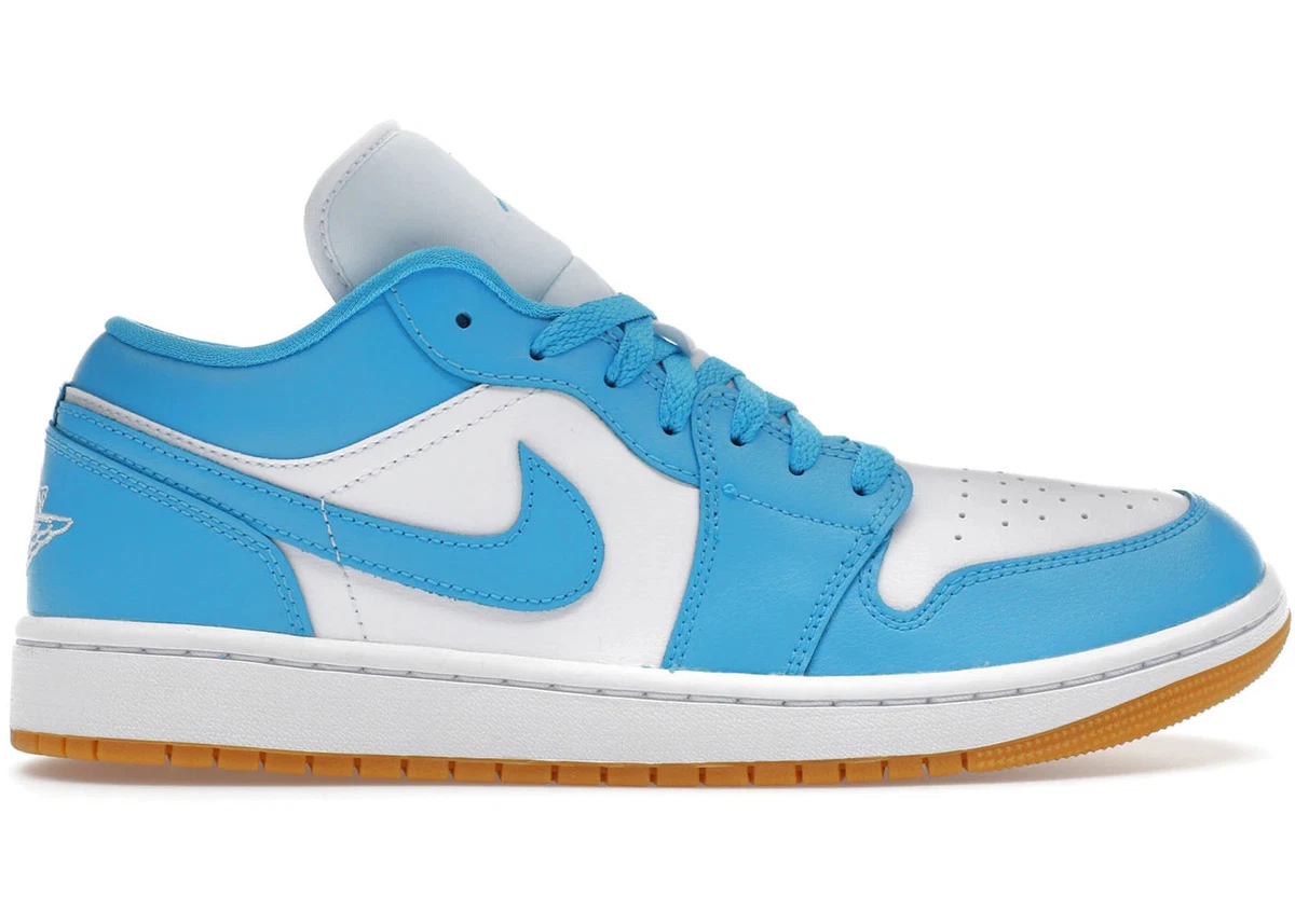 Jordan 1 Low Dark Powder Blue Gum W for sale | eBay
