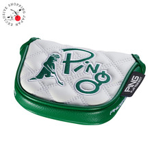 PING Mr.Ping Quilted Mallet Putter Head Cover White Headcover 2026 Golf New Men