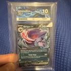 Pokemon Gengar EX Ultra Rare Card 104/162 Temporal Ace 10 Gem Mint perfect subs