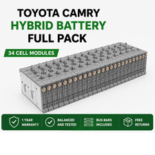 2012 Toyota Camry Hybrid Battery Full Pack 34 Cell Modules 1 Year Warranty 2012 Toyota Camry Hybrid Battery Full Pack 34 Cell Modules 1 Year Warranty