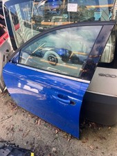 2021 VAUXHALL CORAS F PASSENGERS SIDE FRONT DOOR 5 DOOR MODLE IN BLUE