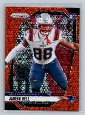 2024 Panini Prizm Jaheim Bell Orange Disco Prizm Rookie #337