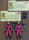 GI JOE Cobra NM/M Tomax Xamot 2003 V4 Complete, File Card Crimson Command Copter